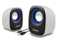 SNOPY SN-120 USB 2.0 BEYAZ/MAVİ USB Speaker